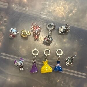 Colorful Charm Set with Dresses and Animals